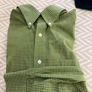 Mint condition long sleeve Eddie Bauer dress shirt